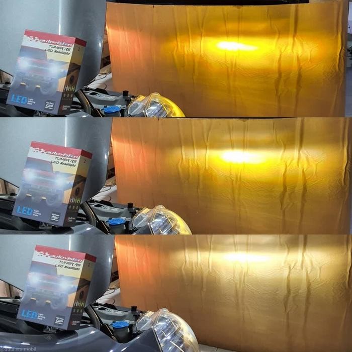 LED H4 Autovision RS300 3Warna H4 3000K 4300K 6000K Lampu Mobil