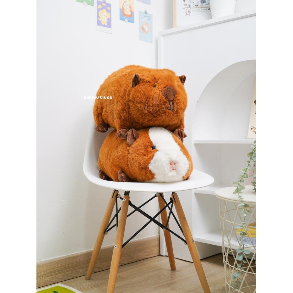 Balmutlucu Boneka Guinea Pig 50Cm Plush Toy Lucu Karakter Marmut Hamster Kelinci