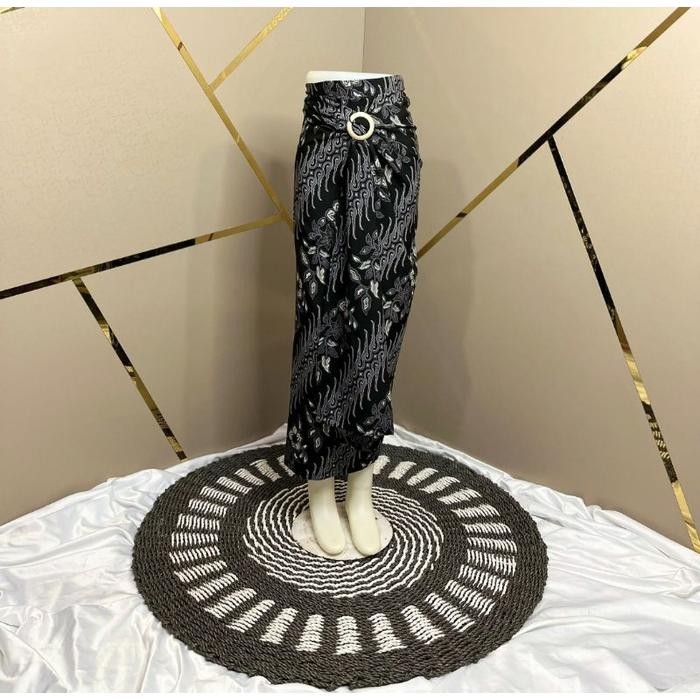 ypa5- Rok Lilit Silk Motif Batik Bunga//Rok Kebaya//Rok Batik//Rok Santai//Rok Bawahan