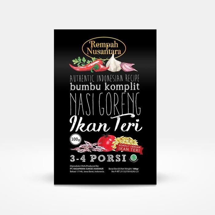 3kyl- Rempah Nusantara Bumbu Nasi Goreng Teri (100 Gram)
