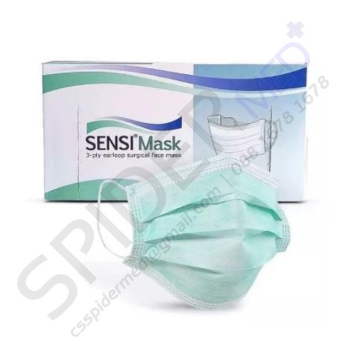 KJB Sensi Mask Earloop / Masker Mulut / Masker Medis Masker Karet Telinga
