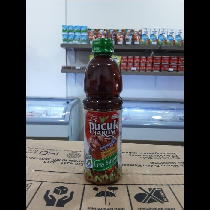 Super Teh Pucuk Harum Melati Less Sugar 350ml (1 Dus = 24 Pcs)