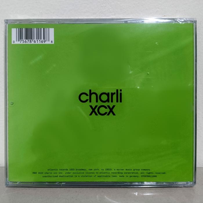 CD Charli XCX Brat 1CD Original