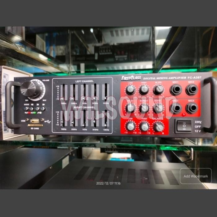 Terlaris Amplifier Firstclass Fc A387 Terlariss 