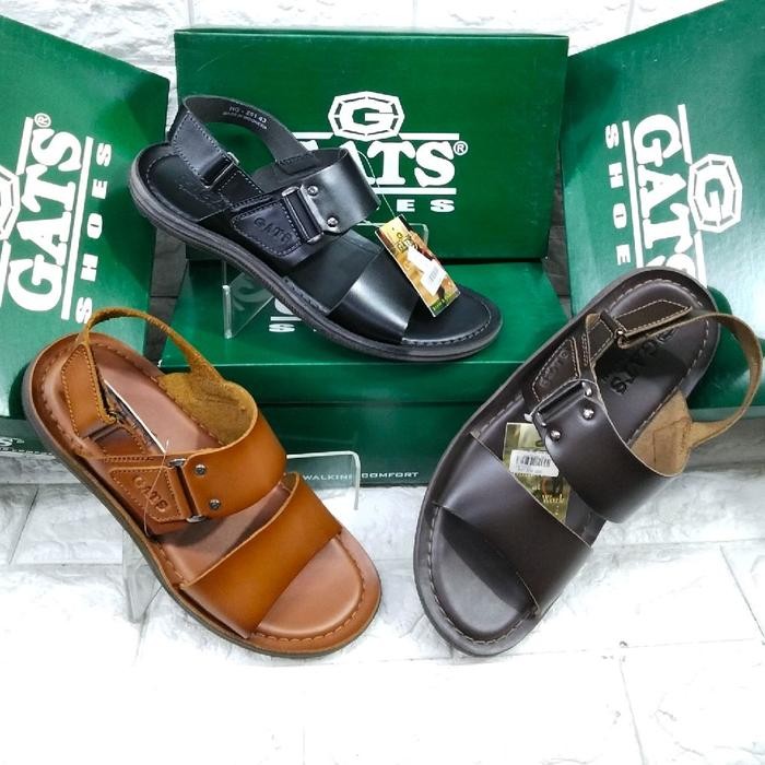 dapi SENDAL TALI GATS HG 251 PRIA SENDAL SEPATU KULIT KASUAL ORIGINAL
