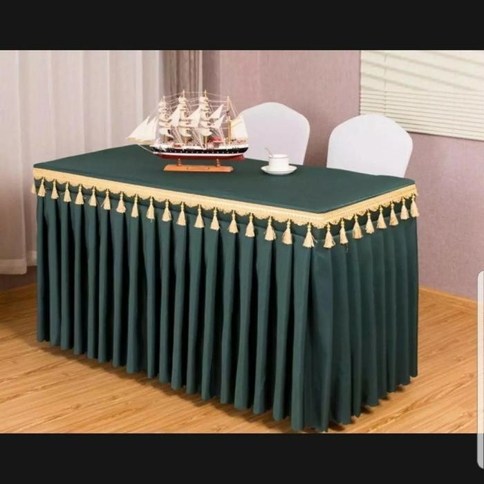 Taplak Meja Prasmanan kain tebal