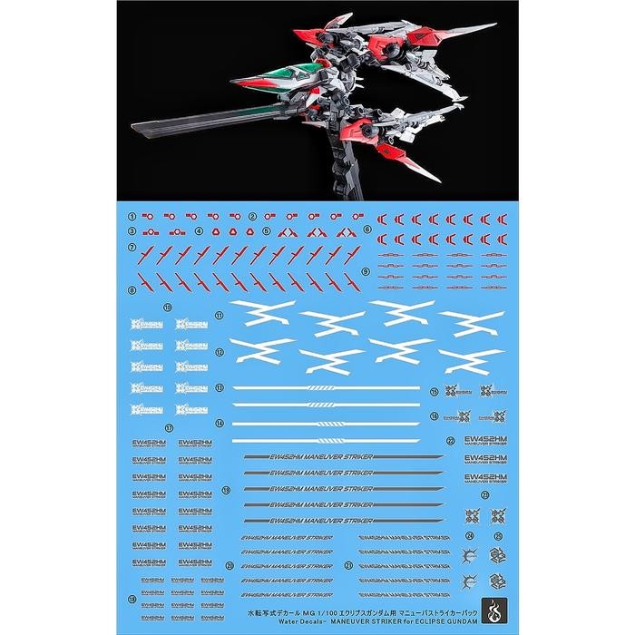 MG MANEUVER STRIKER WATER DECAL CUSTOM DECAL
