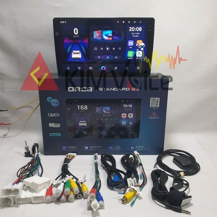 Head unit Android Orca 10 inch OEM Voxy Voice Command