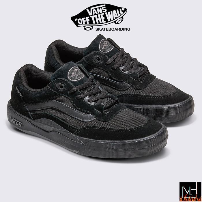 groceria Vans Wayvee Skateboarding Fullblack Original 100%