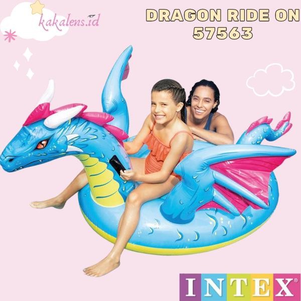 Pelampung Ban Renang Intex Dragon Ride On 57563 Terbaru