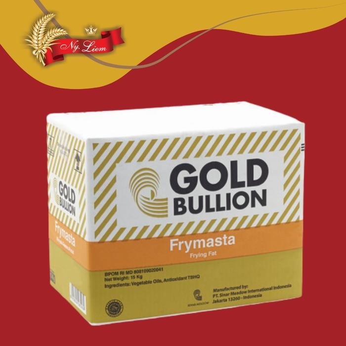 Eat77- Gold Bullion Frymasta / Minyak Goreng Padat 15 Kg