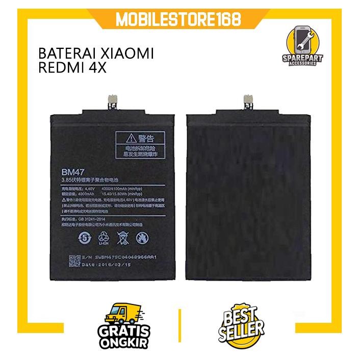 BATERAI XIAOMI REDMI 4X ORIGINAL