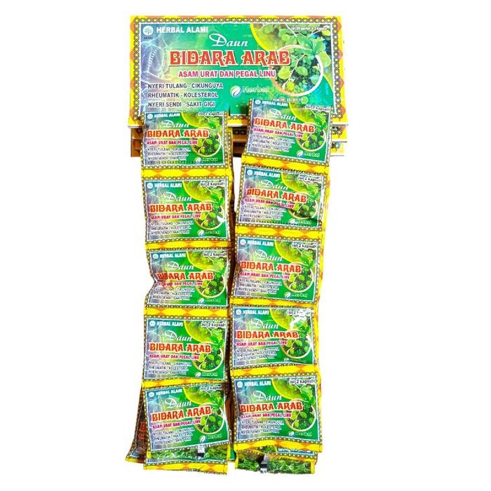q2nz- Kapsul Daun Bidara Arab Asli 100% - 1 Hanger, 20 Bungkus