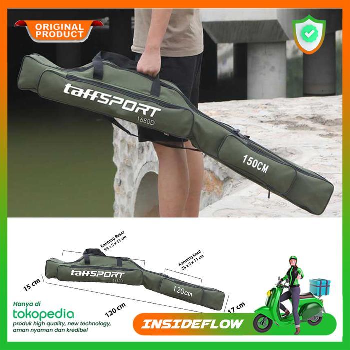 TAS PERALATAN MEMANCING PANCING JORAN PANJANG PORTABLE FISHING BAG