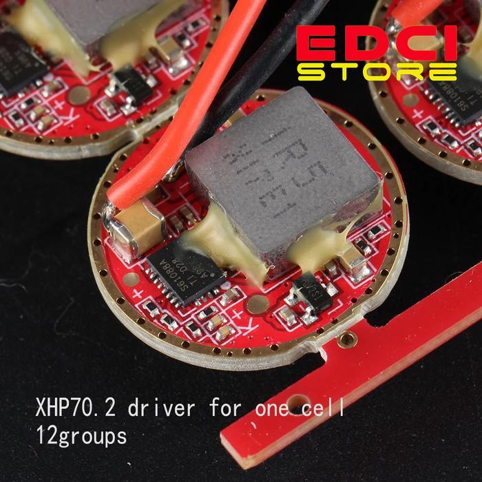 Driver Convoy for CREE XHP70.2 LED, 22mm, Input 3-4.2V