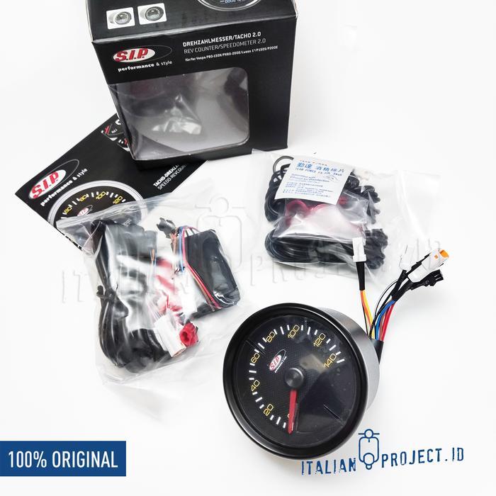 Speedo Spedometer Digital Rev Counter SIP Vespa PX MK1 MK2 PX Sport