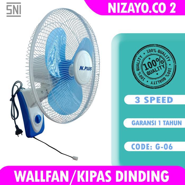 SALE  KIPAS ANGIN DINDING N.PLUS 16 (NATIONAL PLUS) & YASAKA KIPAS TEMBOK/ WALL FAN KIPAS ANGIN