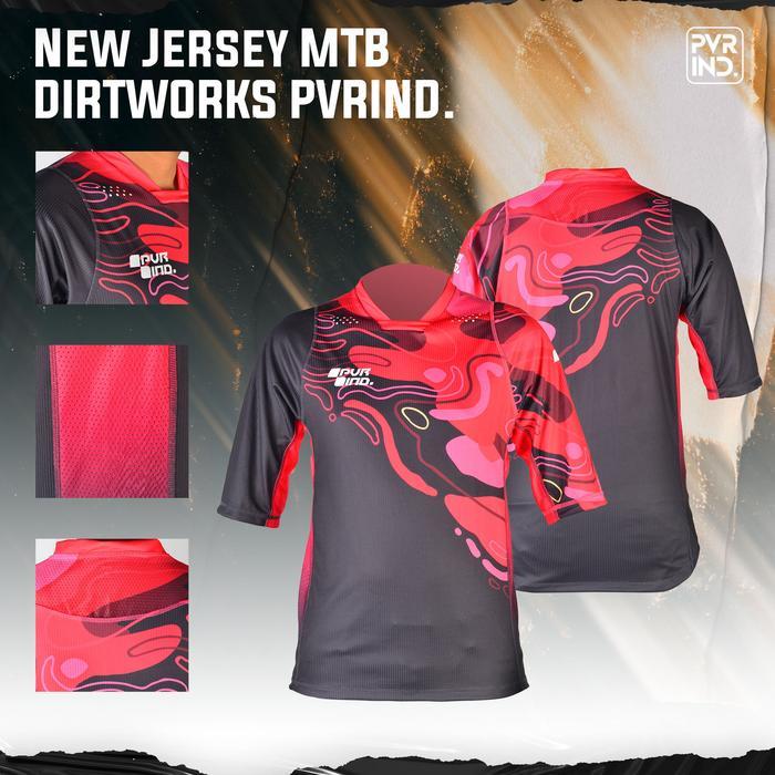 Jersey MTB Dirtyworks Series 2022 PVRIND Sepeda Gunung MTB 03