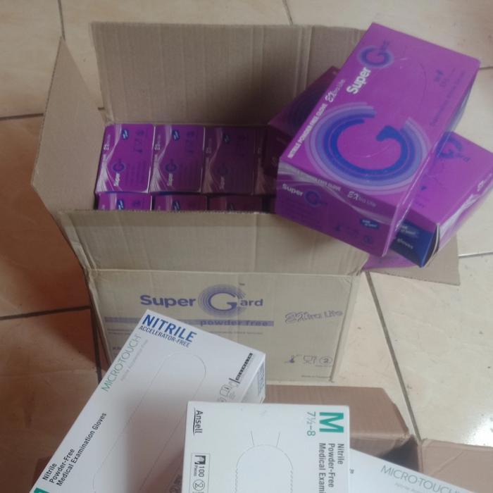 NITRILE GLOVES SUPERGARD