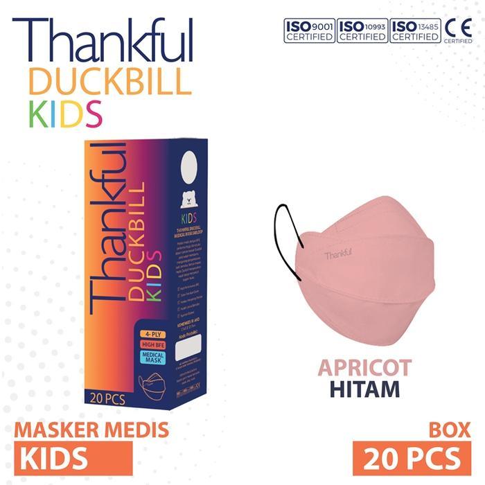 THANKFUL DUCKBILL KIDS EARLOOP MEDICAL FACE MASK