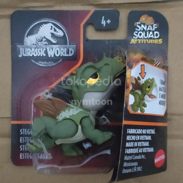 Jurassic World Snap Squad Stegosaurus Wave 10