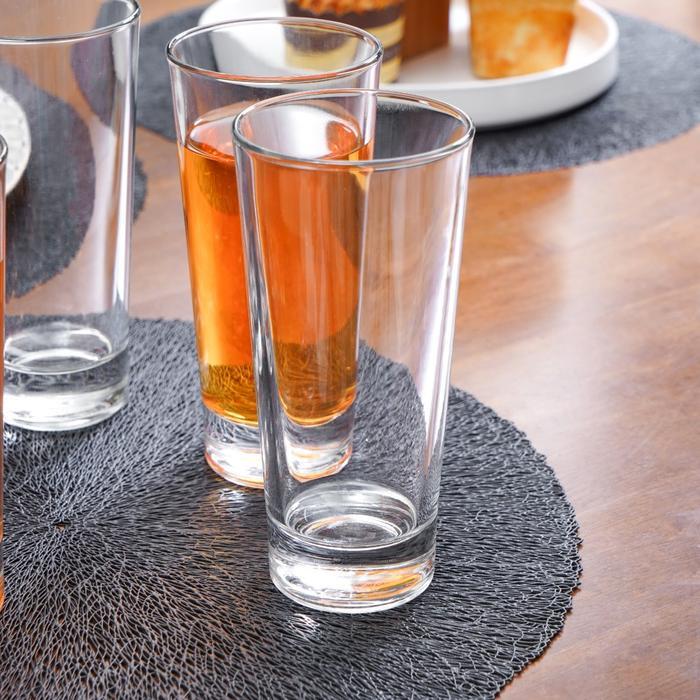 Selma Libbey Elan Gelas Kaca 414 ml Set 6 Pcs Transparan Drinking Glass Water Glass Gelas Minum