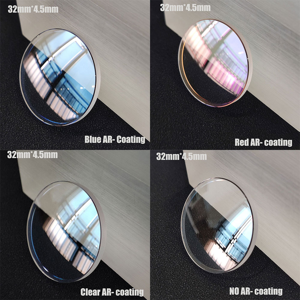 SJG24 32mm*4.5mmSapphire Glass AR Coated Double Domed Glass Crystal Fits SRP777 SRPC25 SRPB51 SNA22