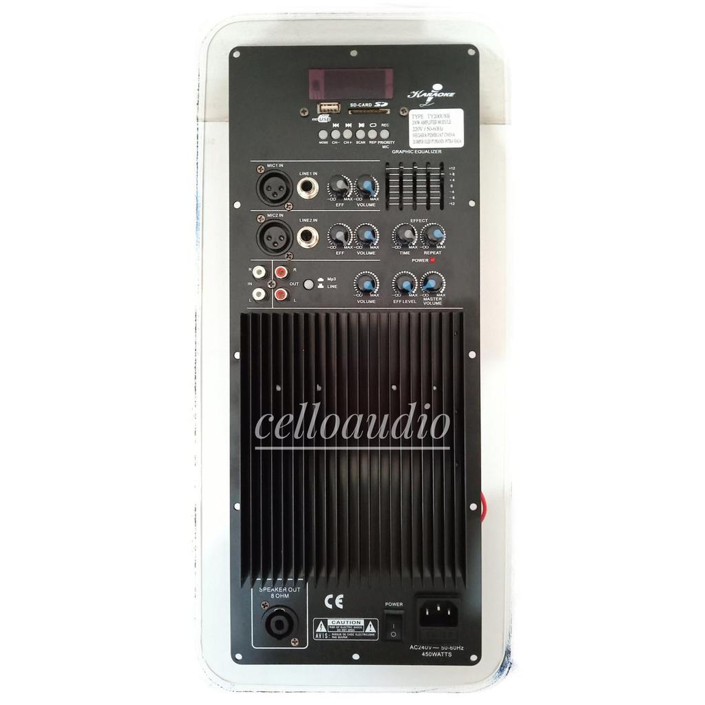 Mesin Speaker Aktif TY200USB Power Kit TY200 Active Speaker