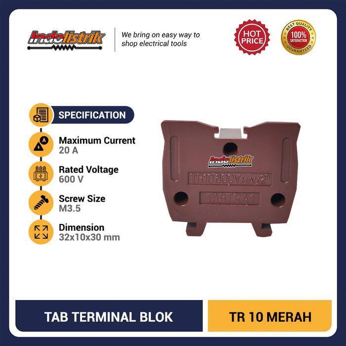 Terminal Block / blok Kabel TR 10 TAB(model Kasuga)