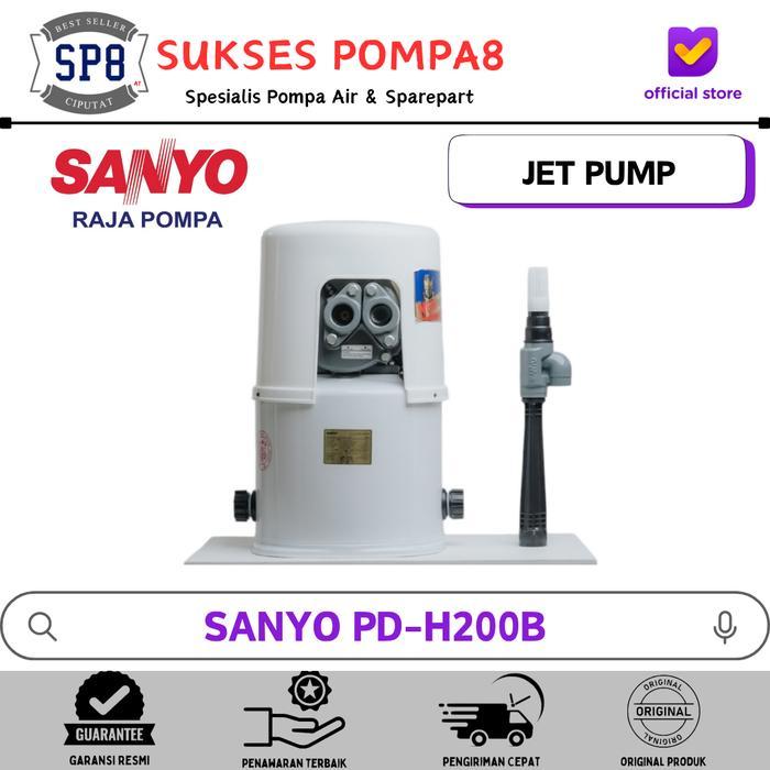 Pompa Air Sanyo Pdh200B Otomatis / Pompa Air Jet Pump Terbaru 