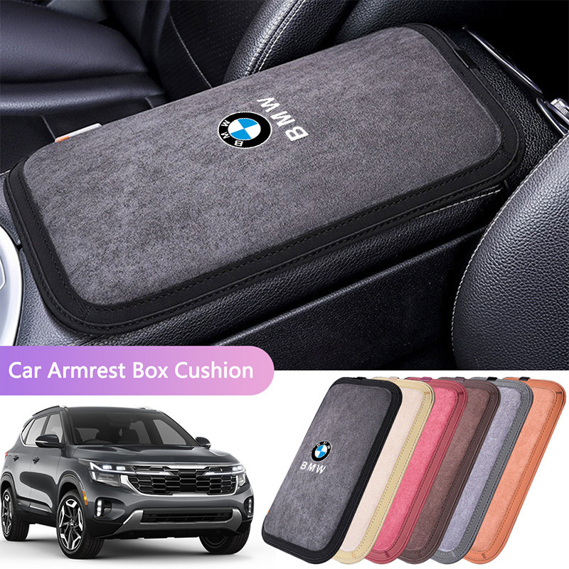 Car Armrest Box Pad Non-Slip Protection Mat for BMW 1 3 5 7 Serie X1 X3 X4 X5 F10 F15 F16 E39 F30 M3