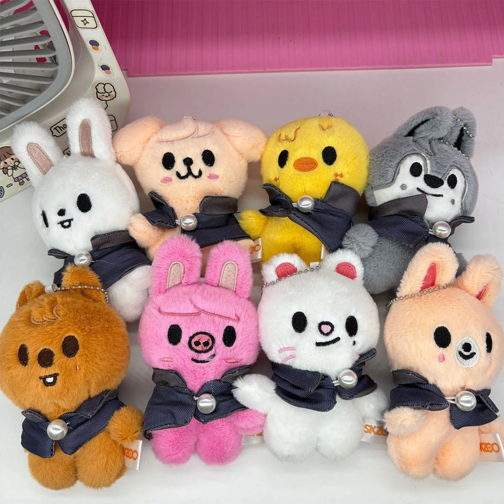 70style 10/20cm Skzoo Plush Toy Kawaii Skzoo Stray Kids Wolf Plush Cartoon Stuffed Animal Doll