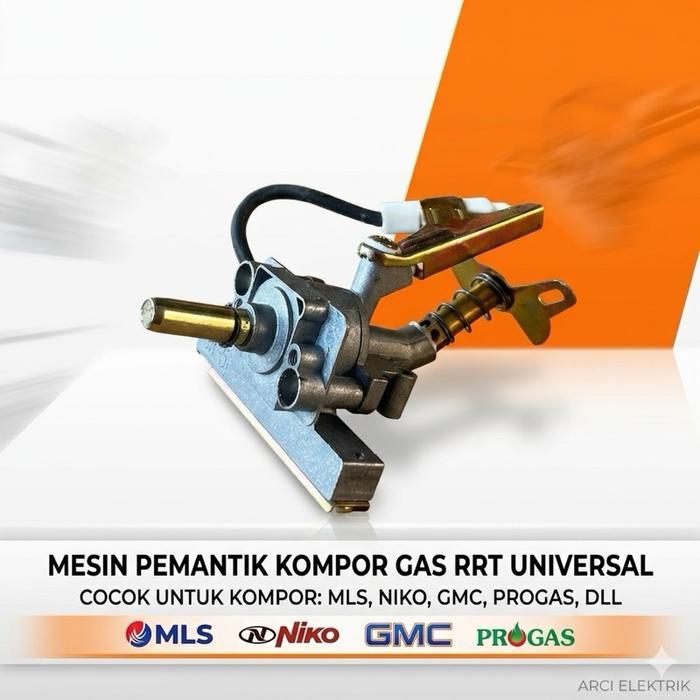 TERLARIS MESIN PEMANTIK Kompor gas RRT universal cocok untuk kompor MLS NIKO GMC PROGAS DLL READY