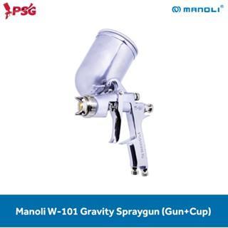 MANOLI SPRAY GUN W-101 GRAVITY (GUN + CUP)