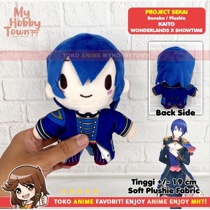 neka Anime Game Project Sekai KAITO Wonderlands Showtime Pjsekai Puroseka Plushie Doll