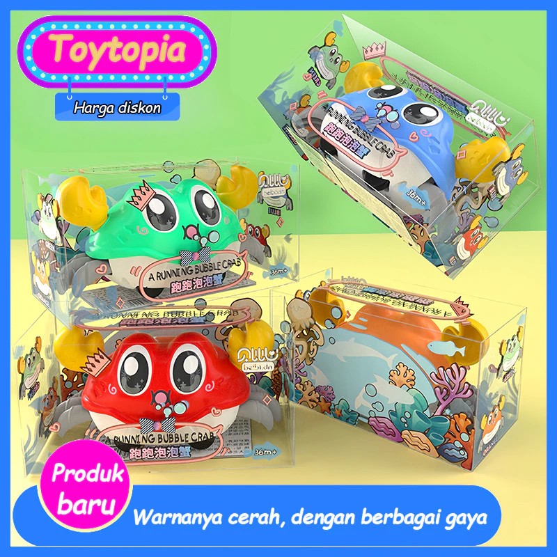 Mainan Bayi Crawling Crab - Mainan Kepiting Berjalan - Walking Crab Mainan Anak