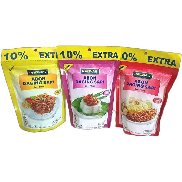 

TERLARIS Pronas Abon Daging Sapi Pouch 100 gram READY STOCK