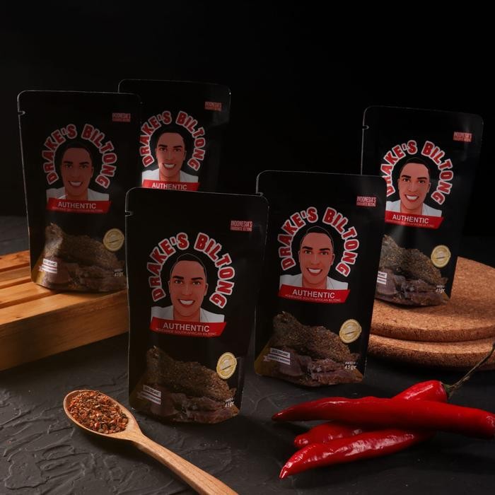 

Mamiseler45 - Drakes Biltong - Daging Kering Homemade, Snack Sehat, South Africa Style