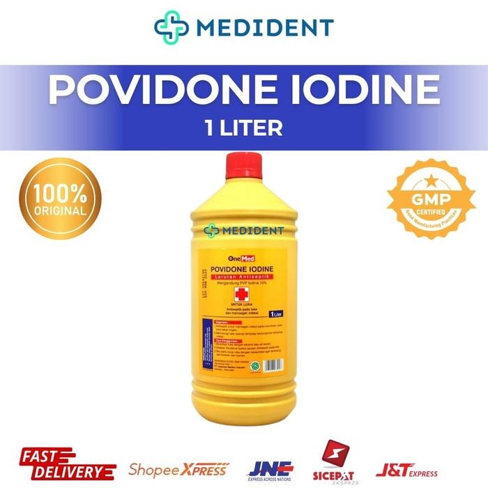 POVIDONE IODINE 1 LITER / BETADINE 1 LITER / POVIDONE IODINE / POVIDON IODINE / OBAT LUKA / BETADIN