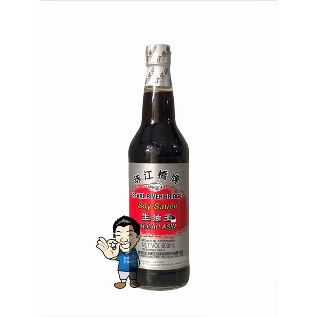 

Stok Baru Pearl River Bridge Superior Light Soy Sauce- PRB Kecap Asin 600 ml