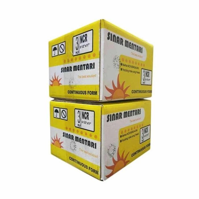 

NEW PRODUK CONTINUOUS FORM SINAR MENTARI 3 PLY WARTEL : 4 KERTAS 9 1/2X11" WARUNG ARA67