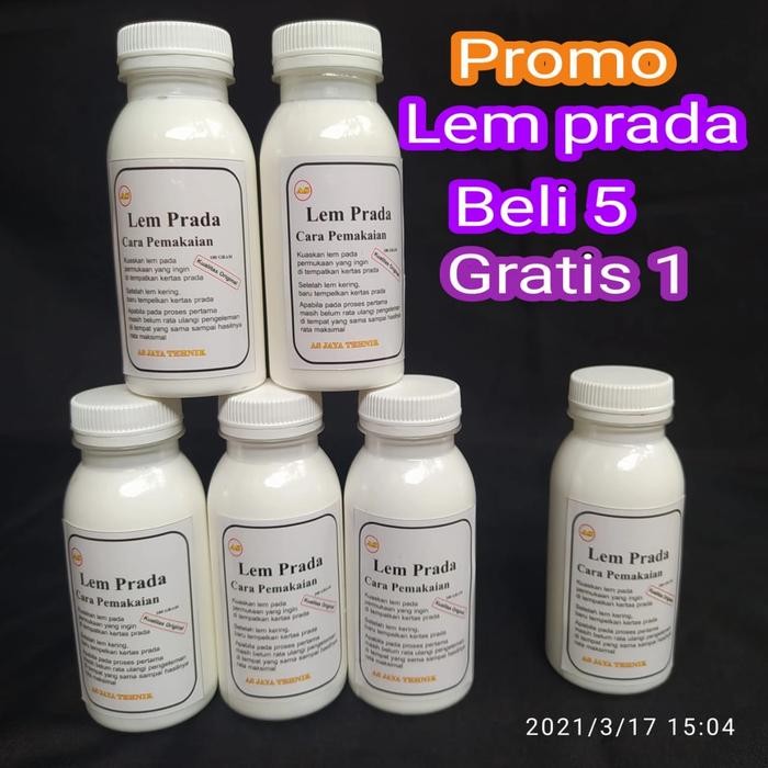 

PROMO LEM PRADA EMAS BELI 5 GRATIS 1 SIZE 100GR