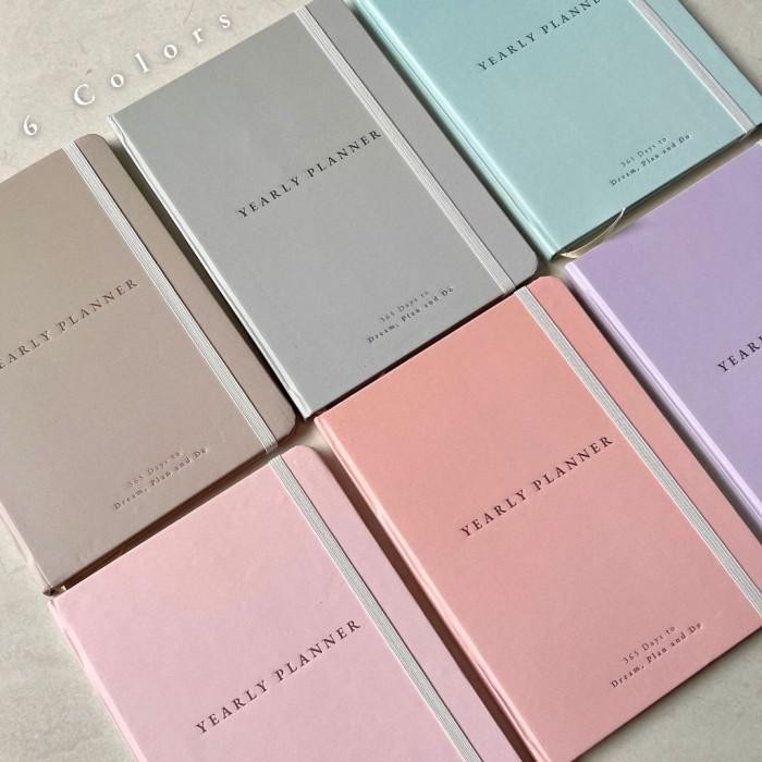 

Bisa E-Katalog! Yearly Planner 2025 One Year Planner Tahunan Weekly Monthly Hard Cover (Undated) By