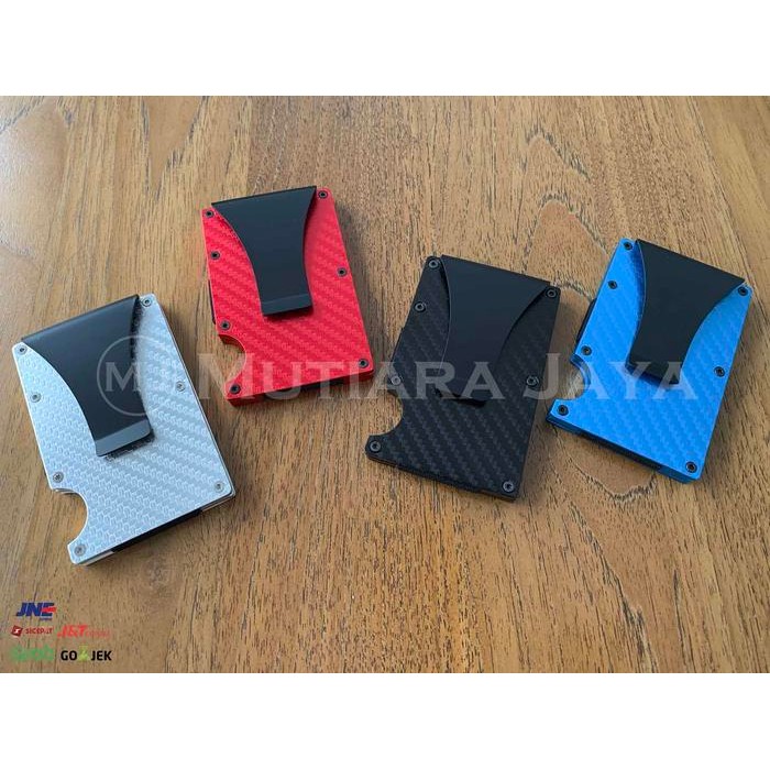 

SMART WALLET Credit Card Holder Metal Case With RFID