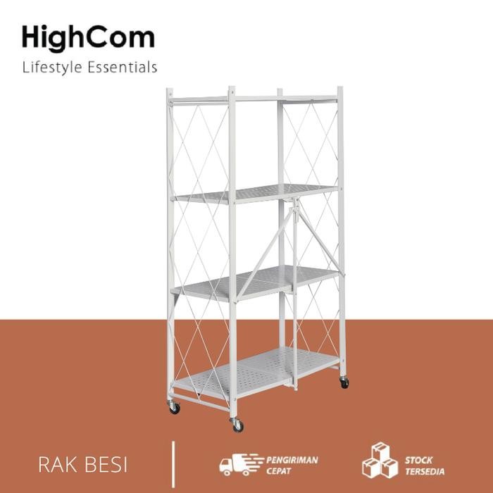 HighCom Lemari Rak Besi Lipat - Fano