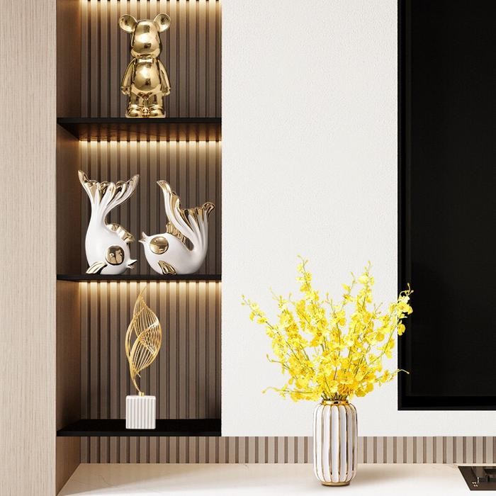 Vas Bunga Keramik / Vas Bunga Luxury Dalia