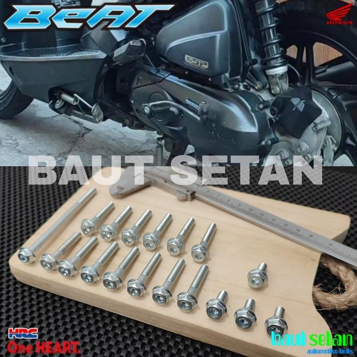 BAUT BLOK CVT HONDA BEAT ESP (2012-2019) MODE DUA KUNCI