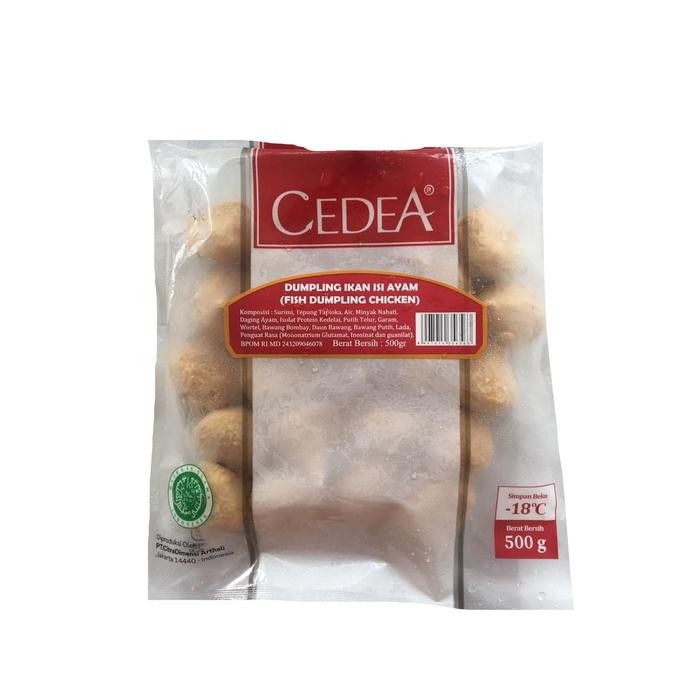 

Pilihan- Cedea Fish Dumpling Chicken 500Gr