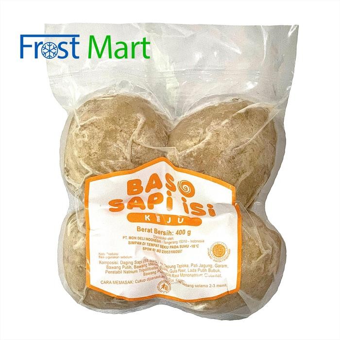 

Pilihan- Baso Sapi Tenis Keju 400 Gram Isi 4 Pcs Besar
