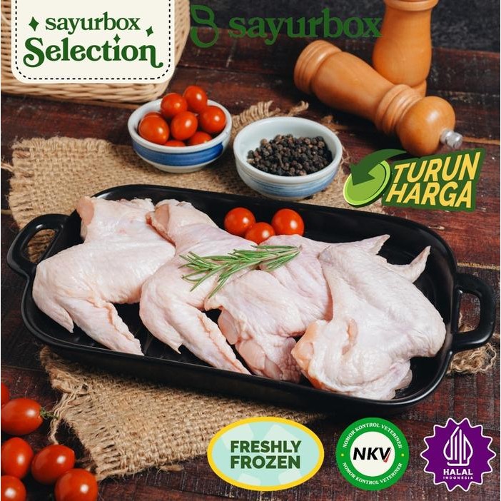 

Pilihan- Sayap Ayam 500 Gram Sayurbox